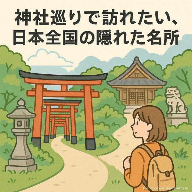 神社巡りで訪れたい、日本全国の隠れた名所