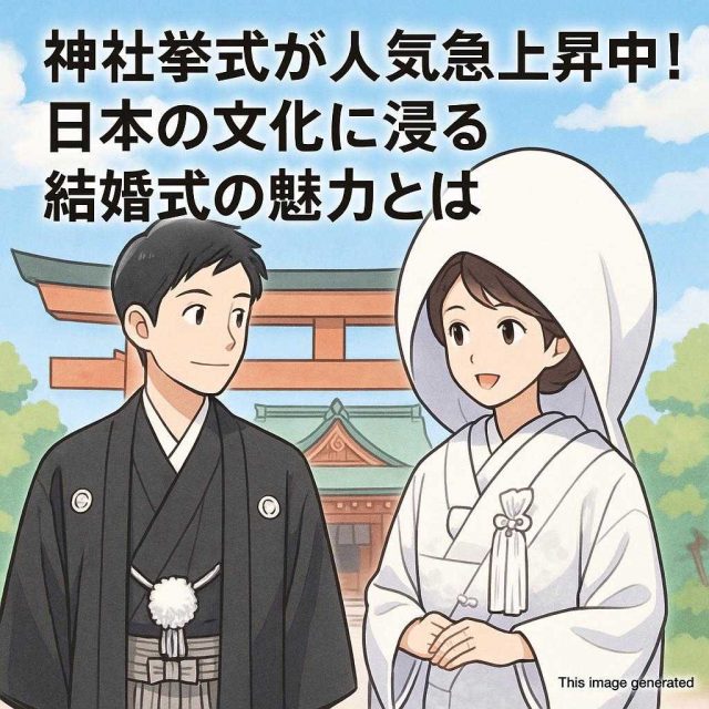 神社挙式が人気急上昇中! 日本の文化に浸る結婚式の魅力とは