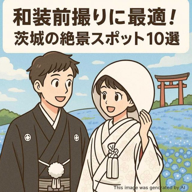 和装前撮りに最適！茨城の絶景スポット10選