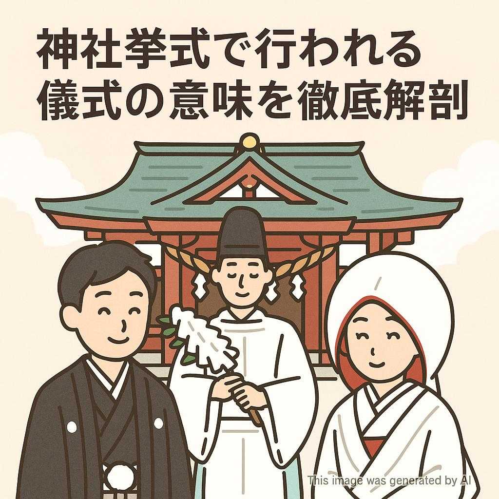 神社挙式で行われる儀式の意味を徹底解剖