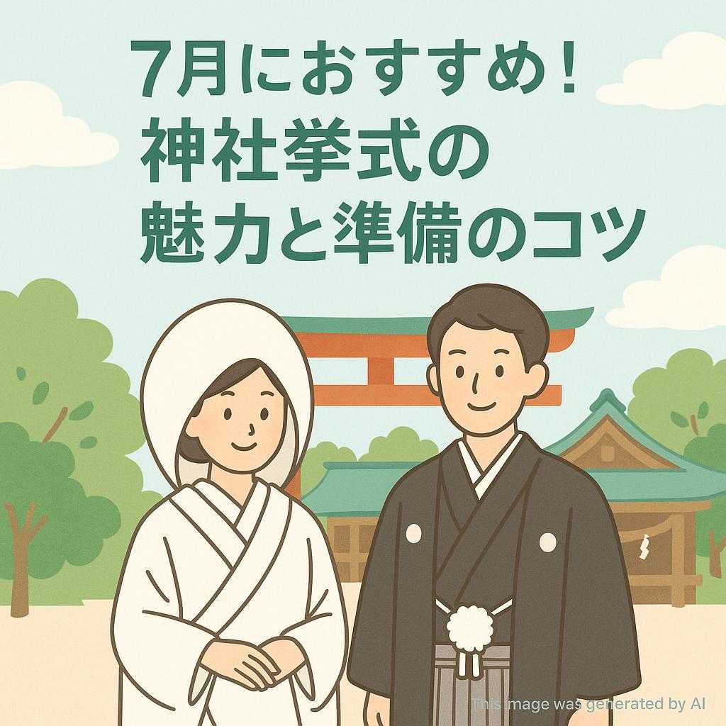 7月におすすめ！神社挙式の魅力と準備のコツ