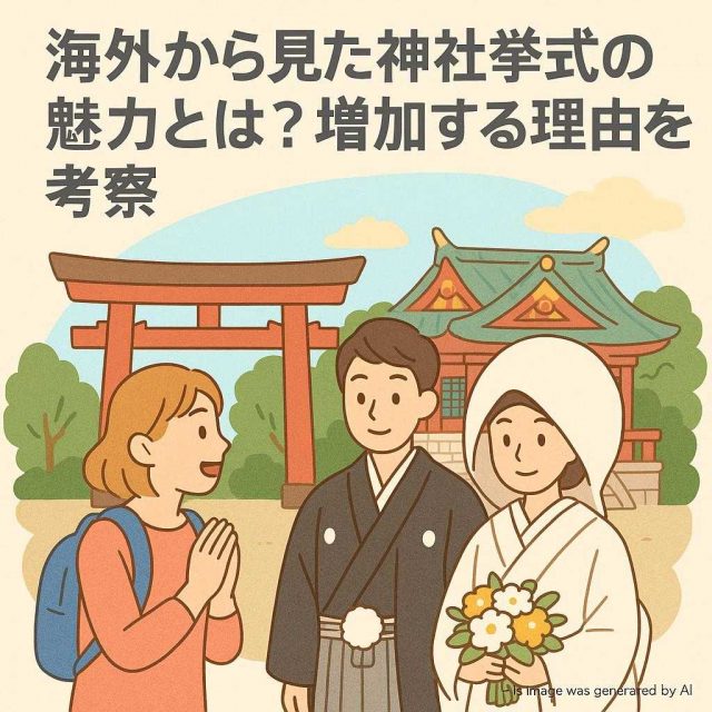海外から見た神社挙式の魅力とは？増加する理由を考察