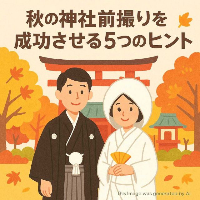 秋の神社前撮りを成功させる5つのヒント