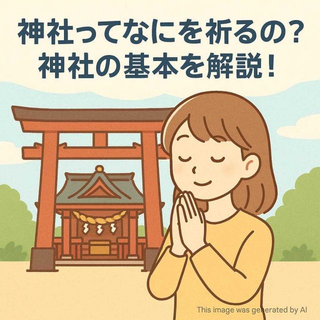 神社ってなにを祈るの？神社の基本を解説！