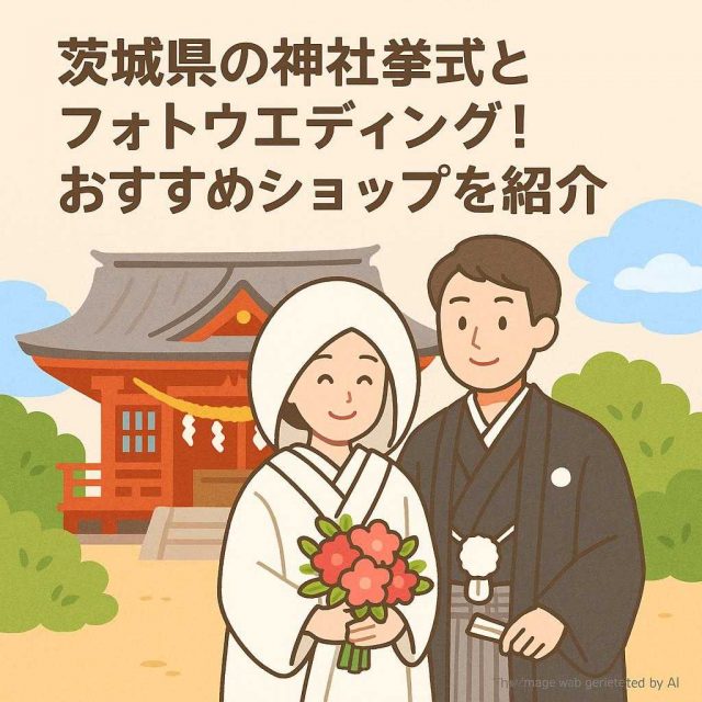 茨城県の神社挙式とフォトウエディング！おすすめショップを紹介