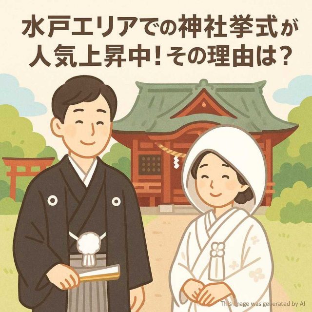 水戸エリアでの神社挙式が人気上昇中！その理由は？