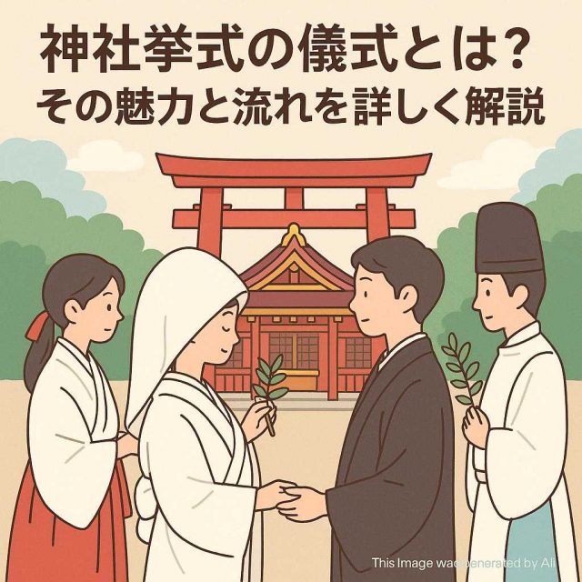 神社挙式の儀式とは？その魅力と流れを詳しく解説