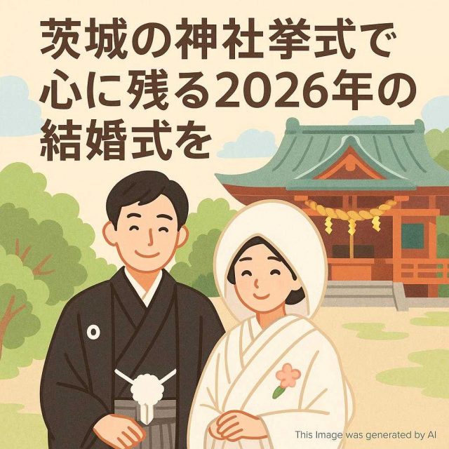 茨城の神社挙式で心に残る2026年の結婚式を