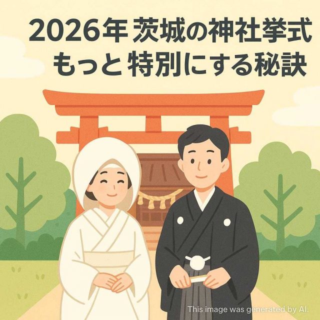 2026年茨城の神社挙式をもっと特別にする秘訣
