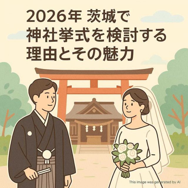 2026年茨城で神社挙式を検討する理由とその魅力