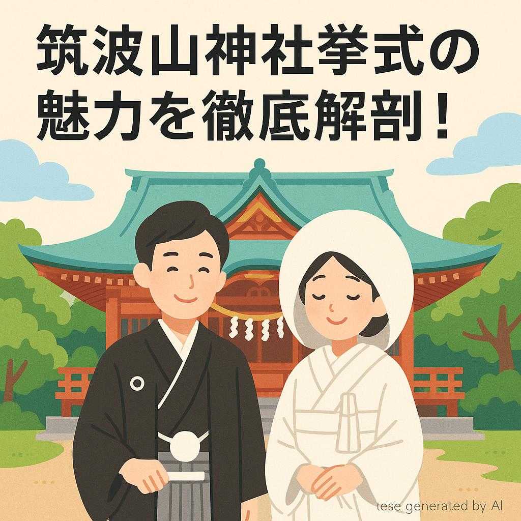 筑波山神社挙式の魅力を徹底解剖！