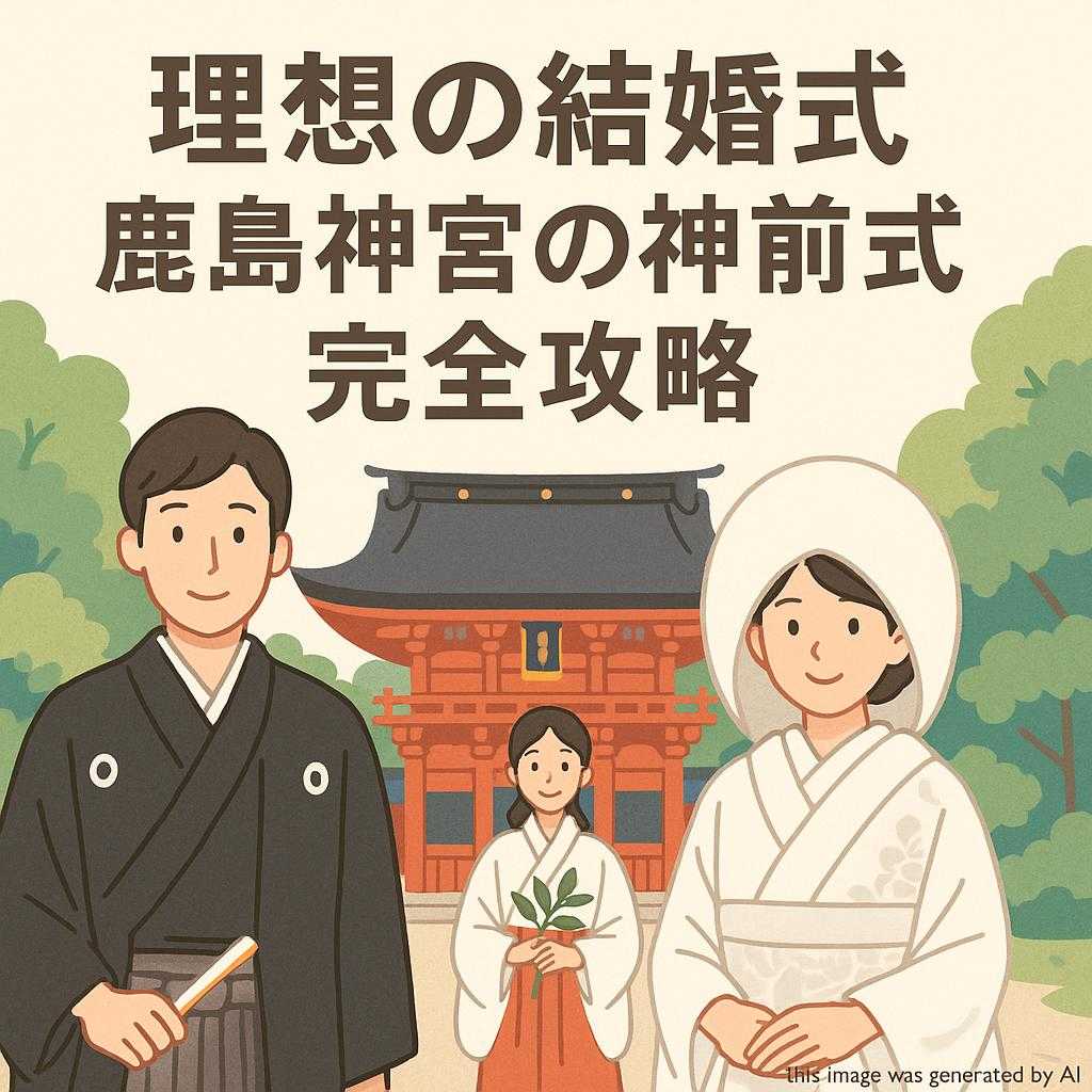 理想の結婚式 鹿島神宮の神前式完全攻略