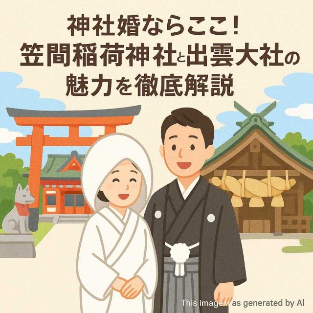 神社婚ならここ！笠間稲荷神社と出雲大社の魅力を徹底解説