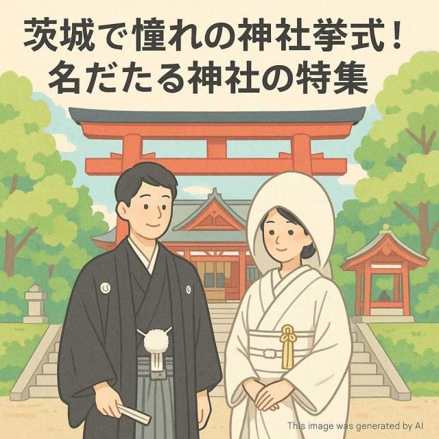 茨城で憧れの神社挙式！名だたる神社の特集