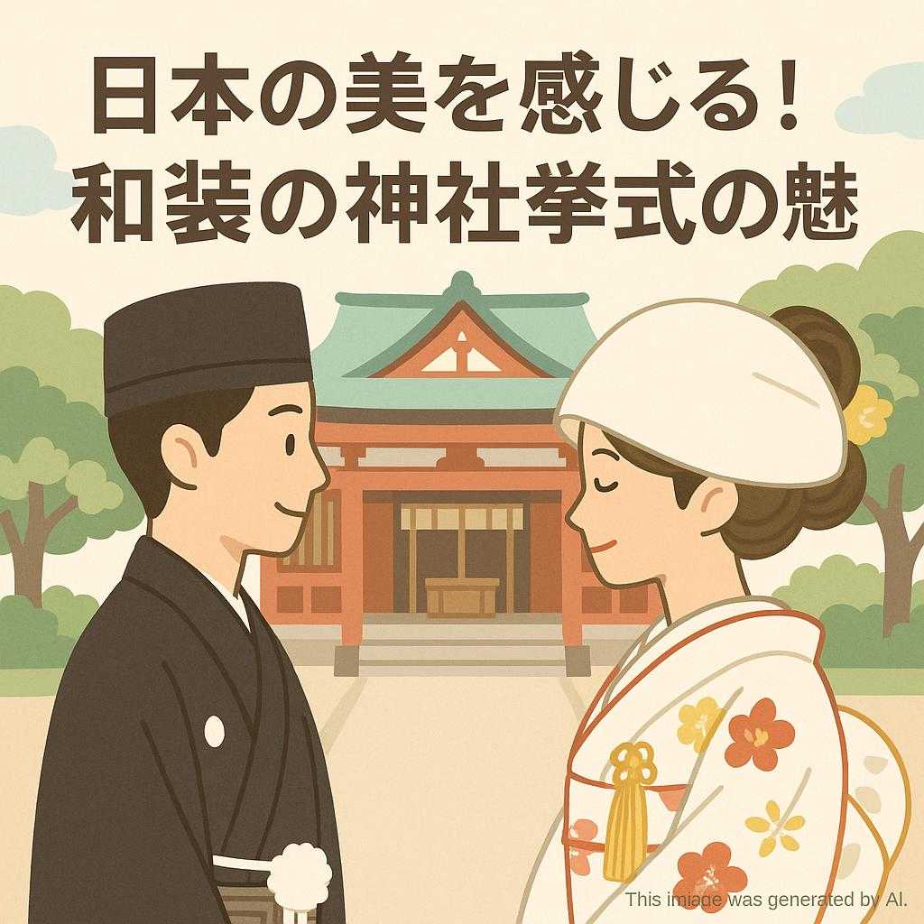日本の美を感じる!和装の神社挙式の魅力