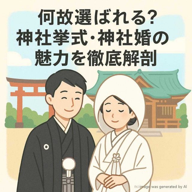 何故選ばれる？神社挙式・神社婚の魅力を徹底解剖