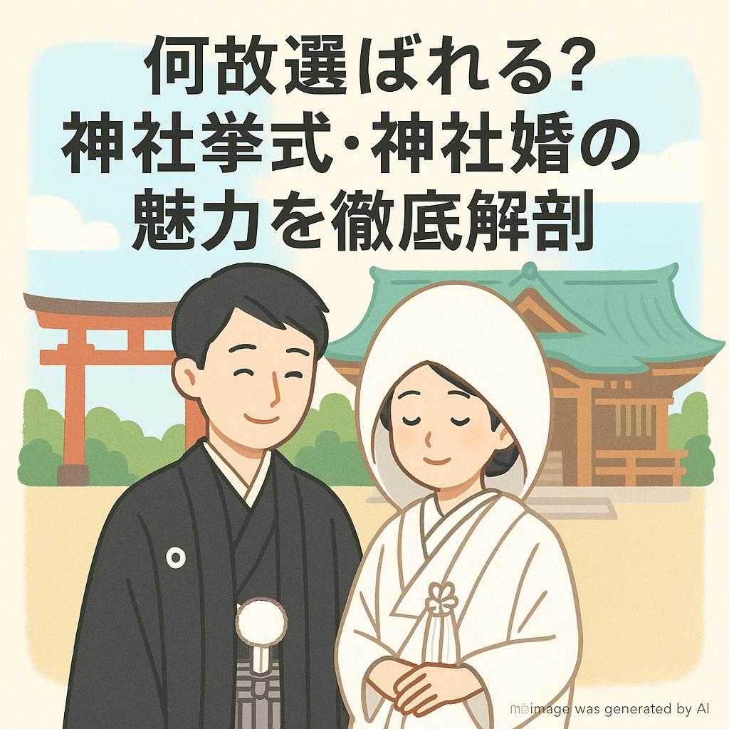 何故選ばれる?神社挙式・神社婚の魅力を徹底解剖