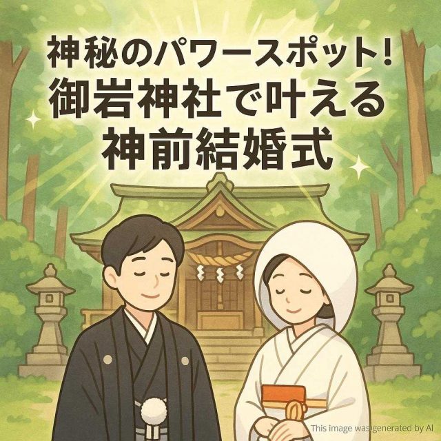 神秘のパワースポット！御岩神社で叶える神前結婚式