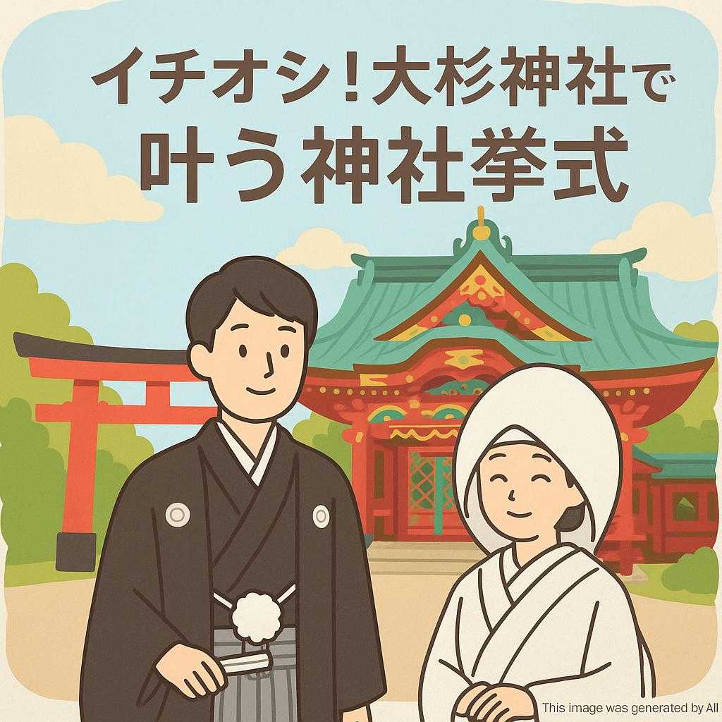 イチオシ！大杉神社で叶う神社挙式
