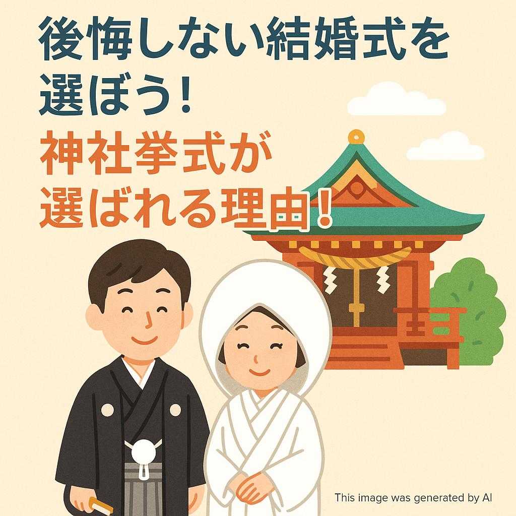 後悔しない結婚式を選ぼう！神社挙式が選ばれる理由！