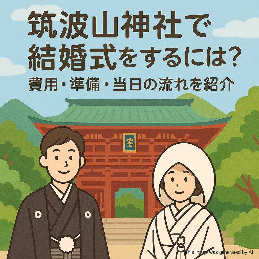筑波山神社で結婚式をするには?費用・準備・当日の流れを紹介