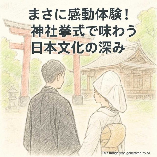 まさに感動体験！神社挙式で味わう日本文化の深み