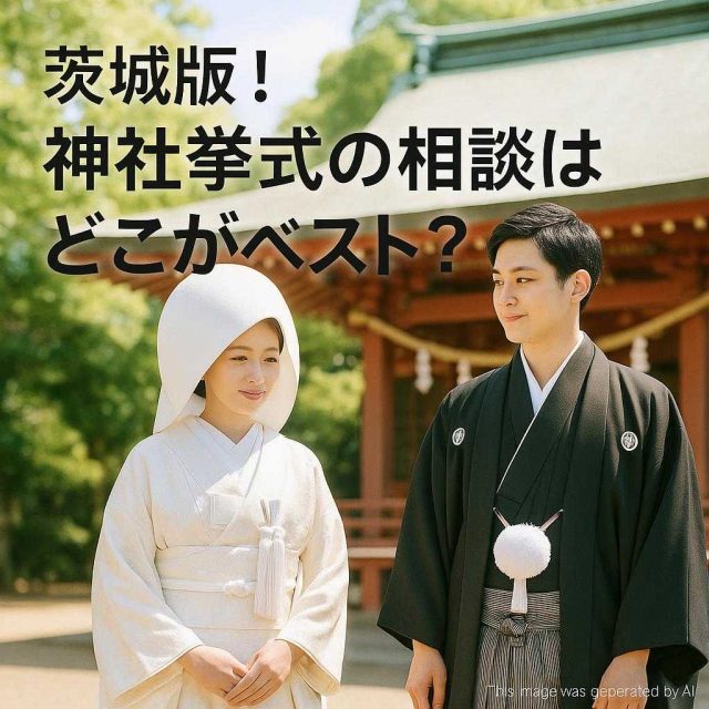 茨城版！神社挙式の相談はどこがベスト？