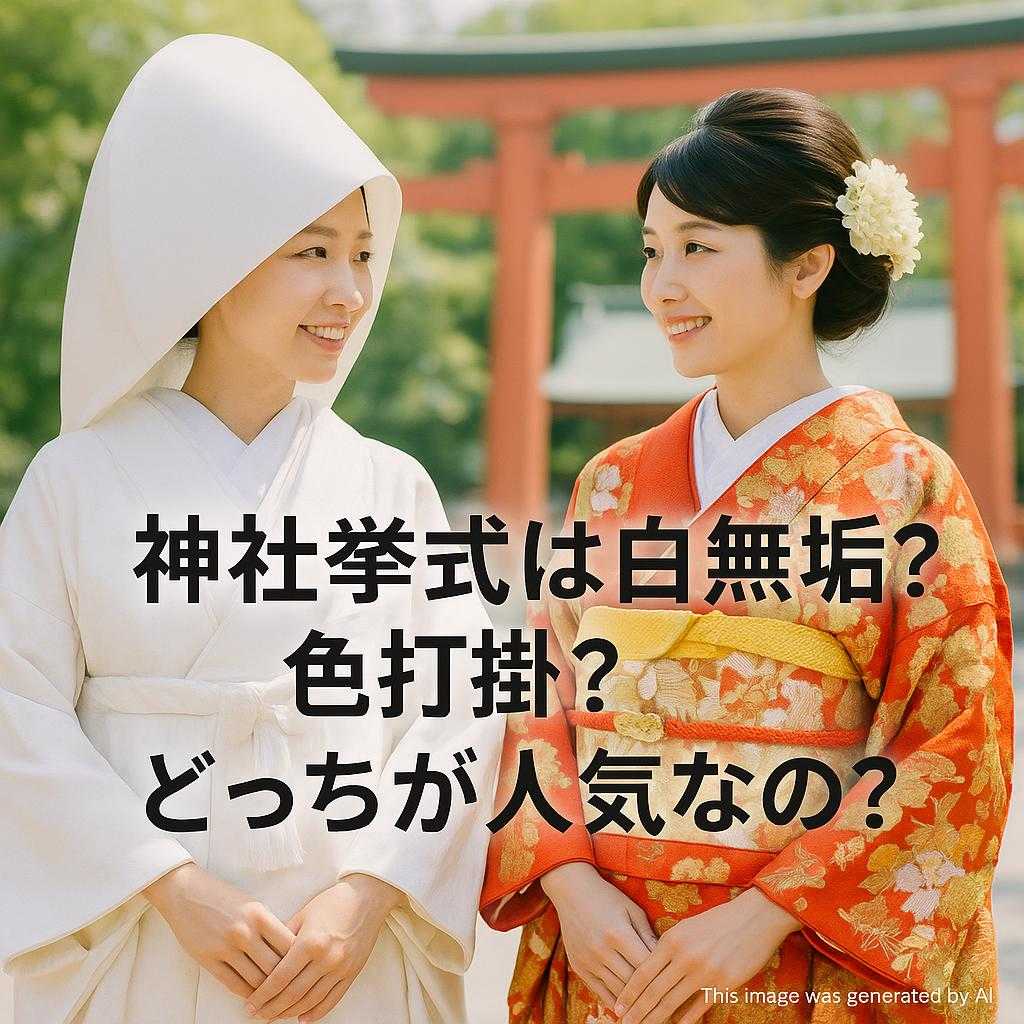 神社挙式は白無垢？色打掛？どっちが人気なの？